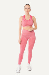 Veleur Endure Set für Damen, nahtloses Design, integrierte Tasche, atmungsaktiver Stoff, ideal für Laufen und Fitness